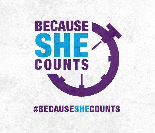Because She Counts!